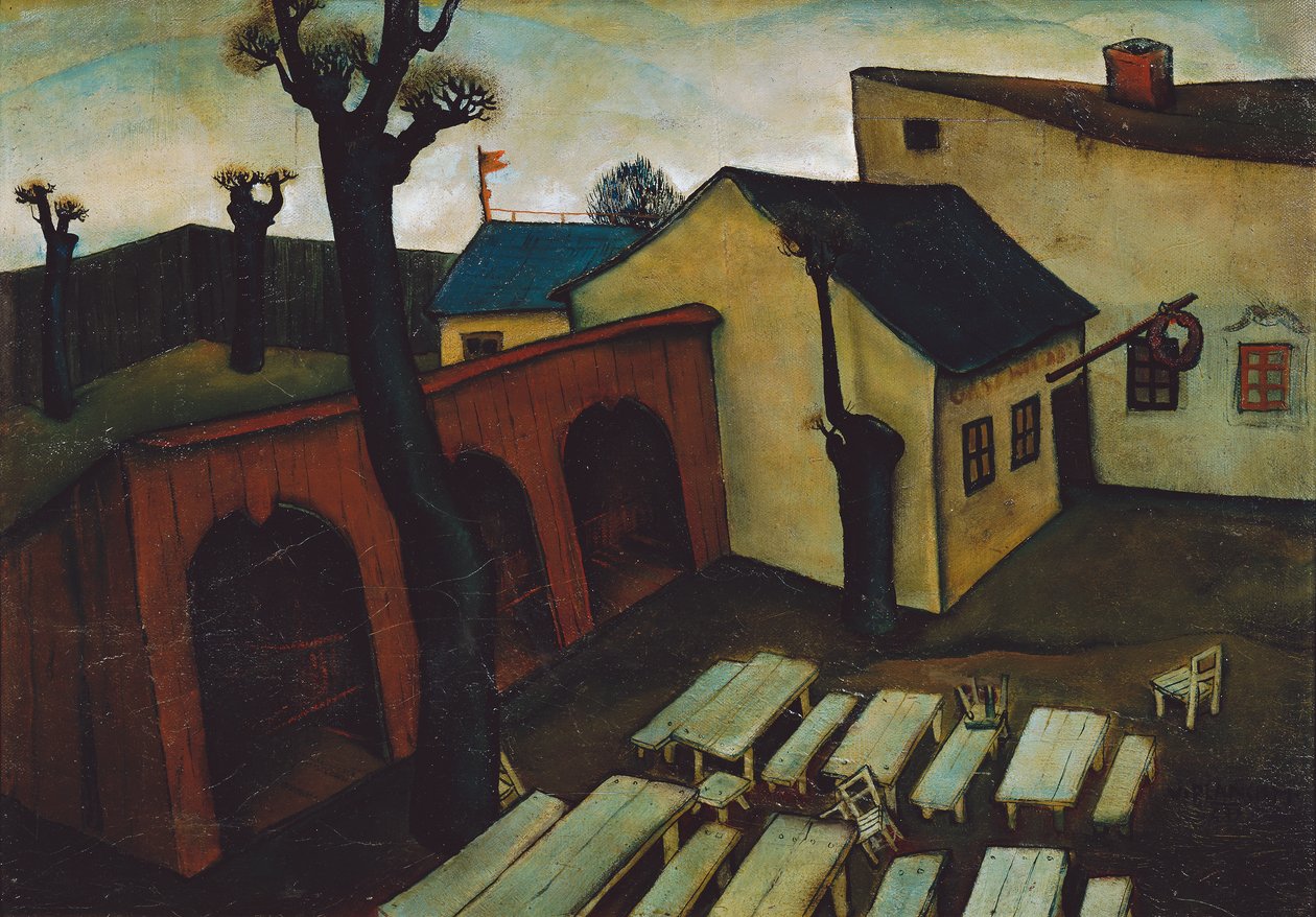 Gasthaus in der Vorstadt von Viktor Planckh