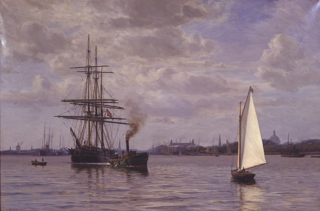 Kopenhagener Reede von Vilhelm Arnesen