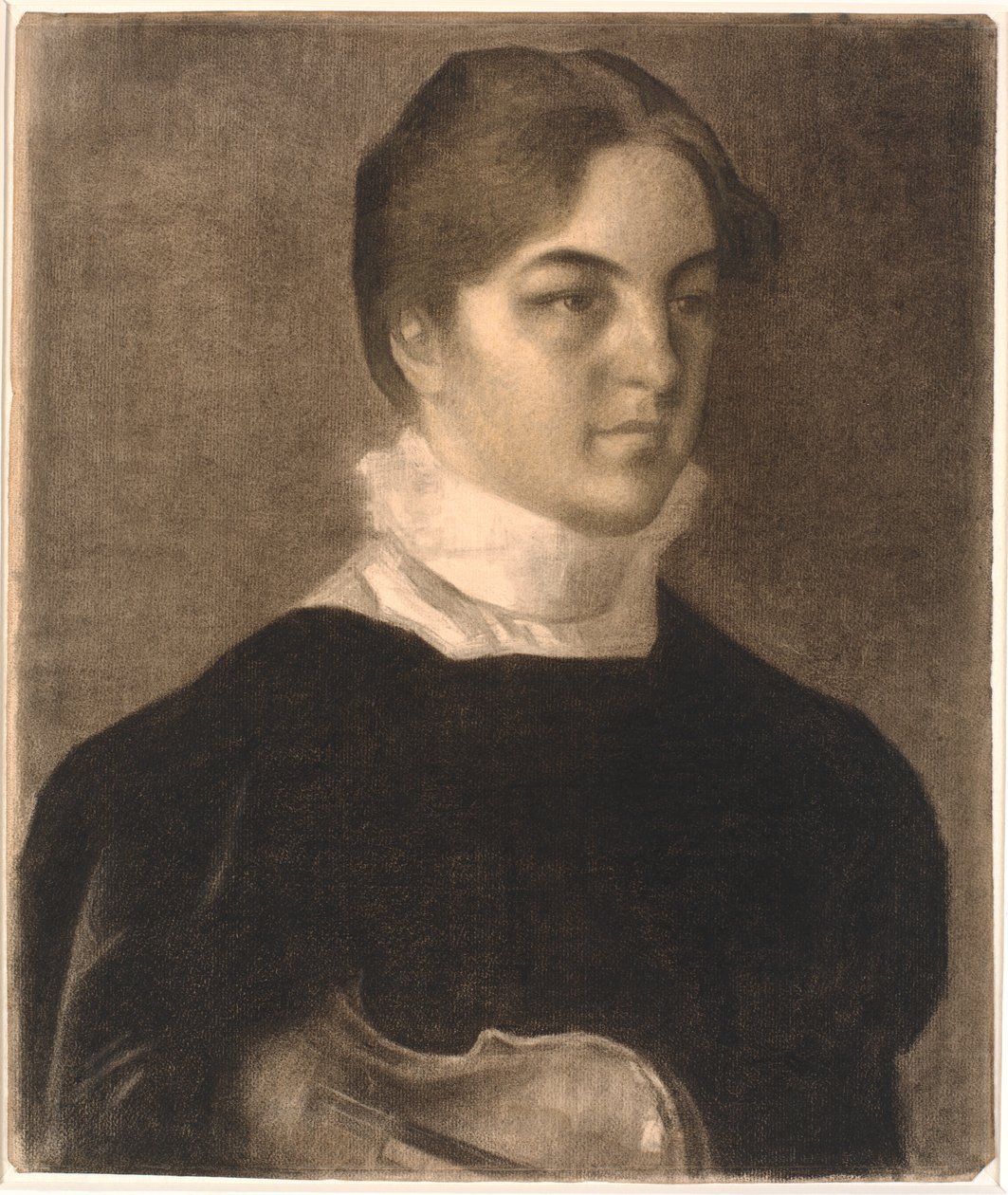Porträt von Karen Bramsen von Vilhelm Hammershøi