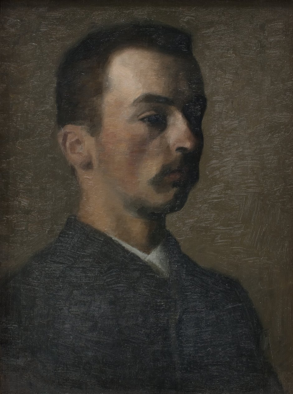 Selbstporträt von Vilhelm Hammershøi