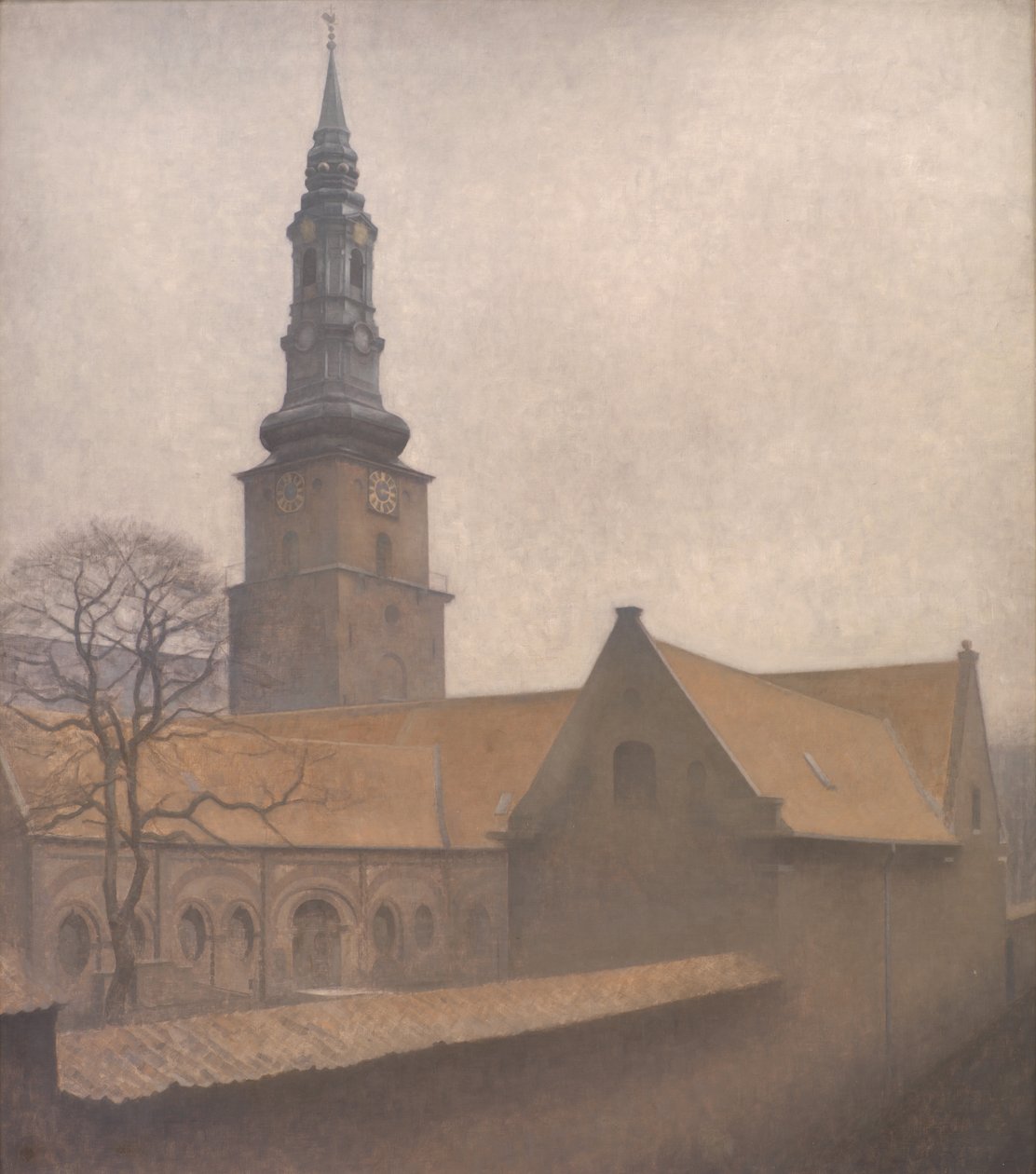 St. Petri Kirche, Kopenhagen von Vilhelm Hammershøi