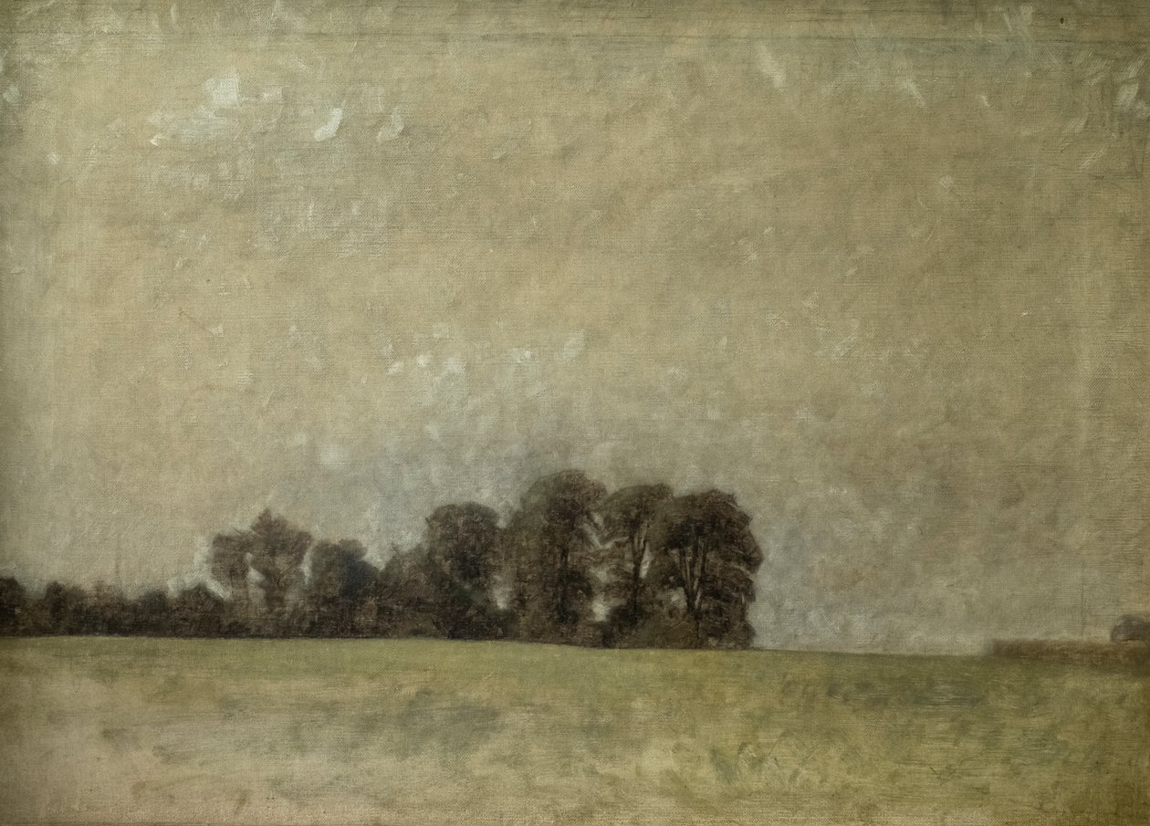 Landschaft, 1909 von Vilhelm Hammershoi