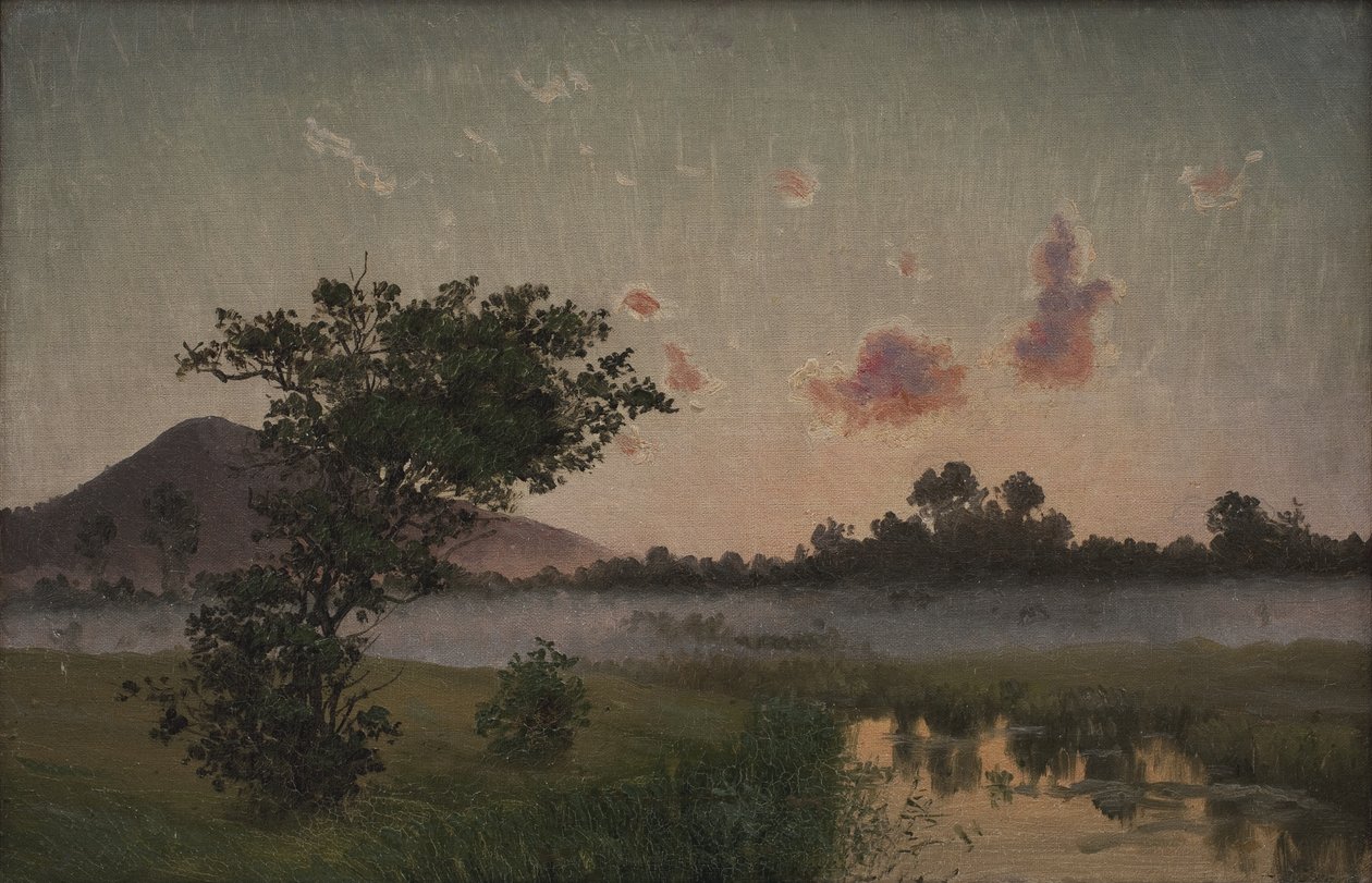 Ein Sommerabend bei Ry von Vilhelm Kyhn