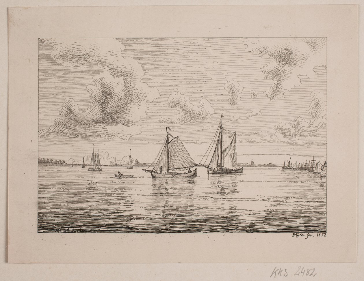 Der Hafen von Antwerpen von Vilhelm Kyhn
