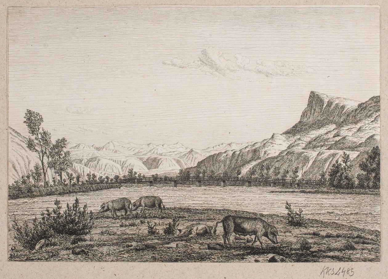 Bergregion in Tirol von Vilhelm Kyhn