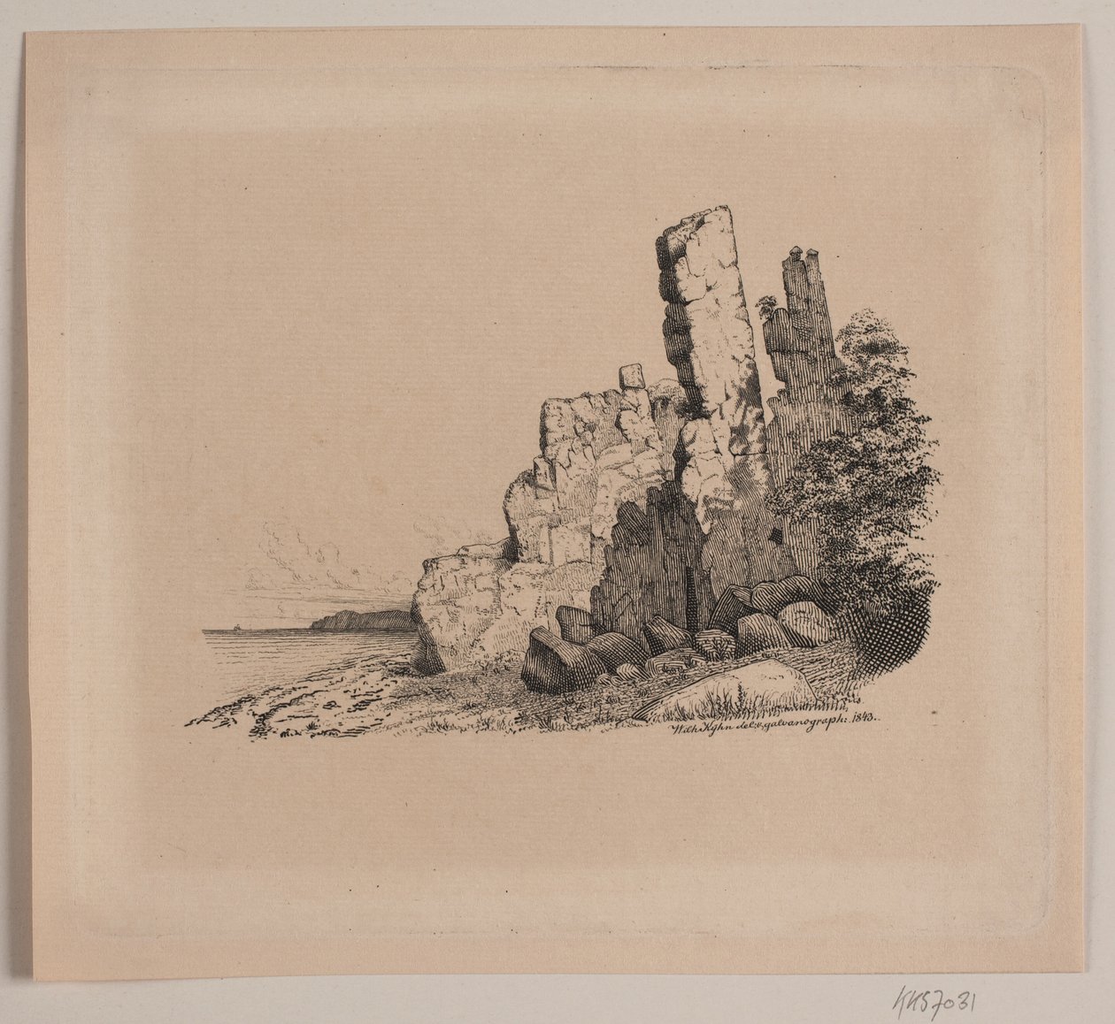 Bornholmer Klippenküste von Vilhelm Kyhn