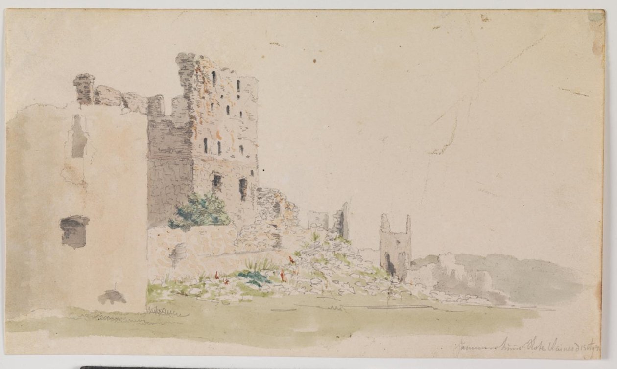 Hammershus. Bornholm von Vilhelm Kyhn