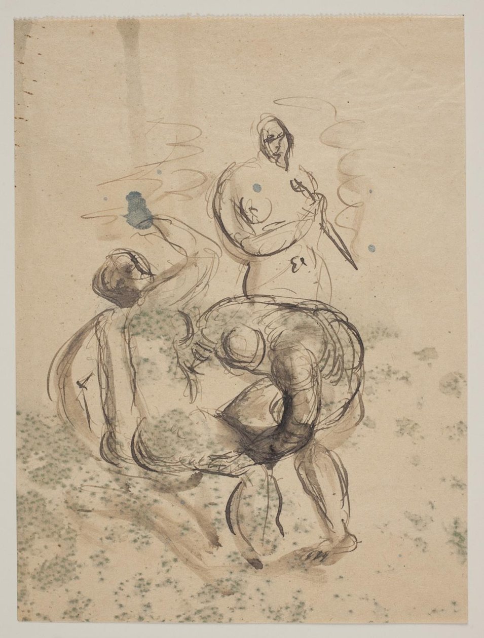 Komposition mit drei nackten Frauen von Vilhelm Lundstrøm
