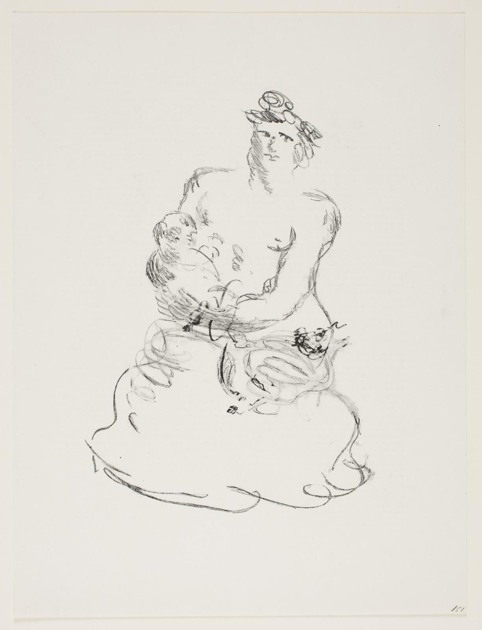Frau und Kind von Vilhelm Lundstrøm