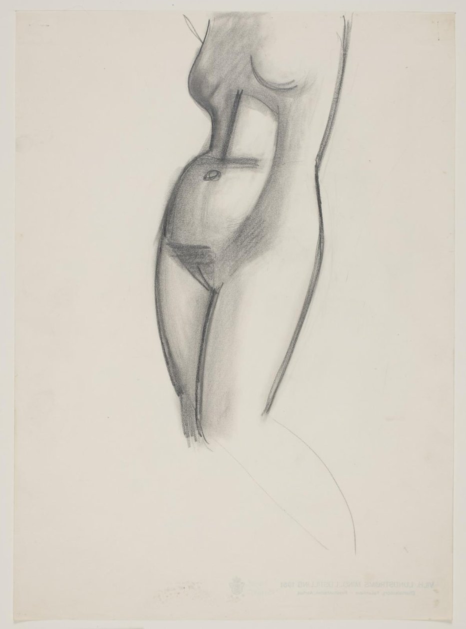 Weibliches Modell, Torso von Vilhelm Lundstrøm
