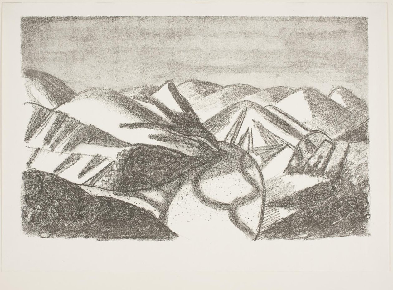 Südfranzösische Landschaft von Vilhelm Lundstrøm