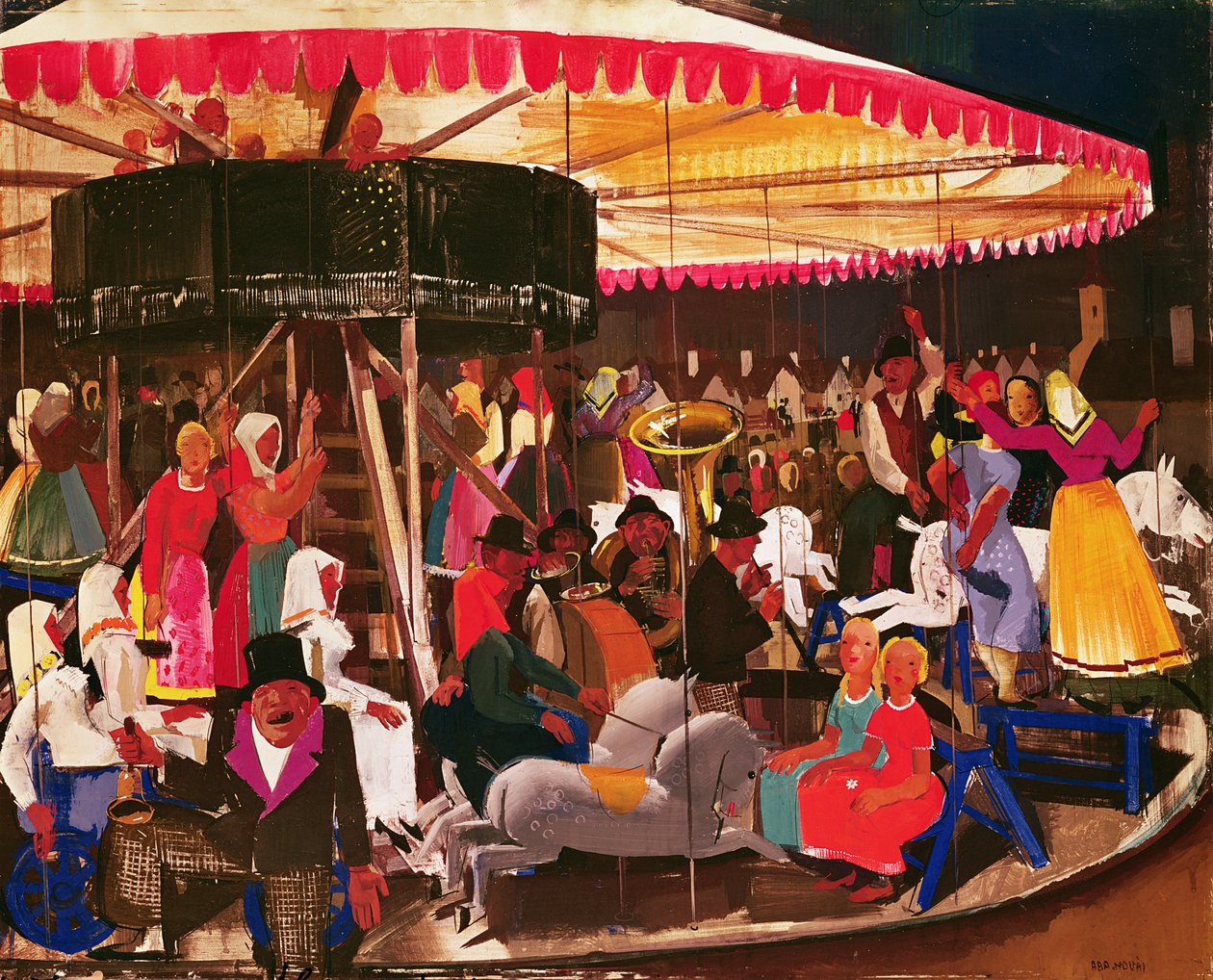 Das Karussell, 1931 von Vilmos Aba Novak