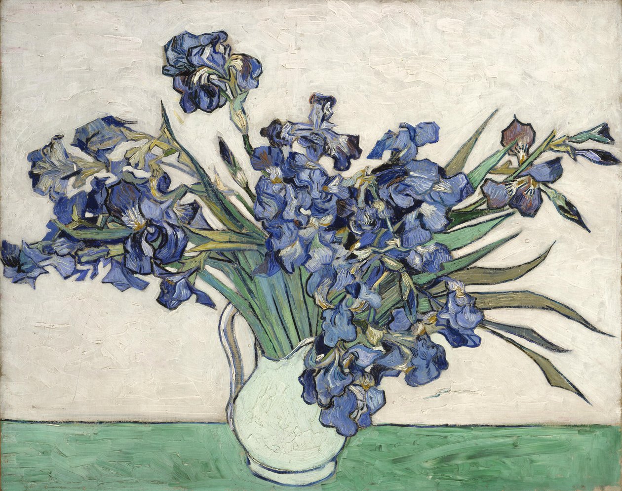 Vase mit Schwertlilien von Vincent van Gogh