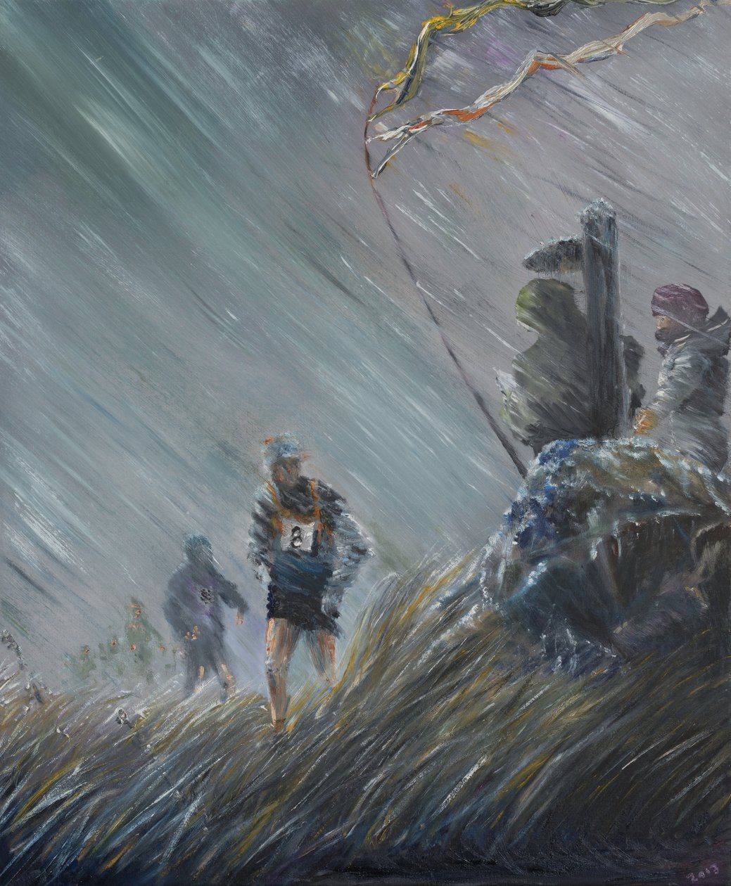 Fast verloren, 2014 von Vincent Alexander Booth