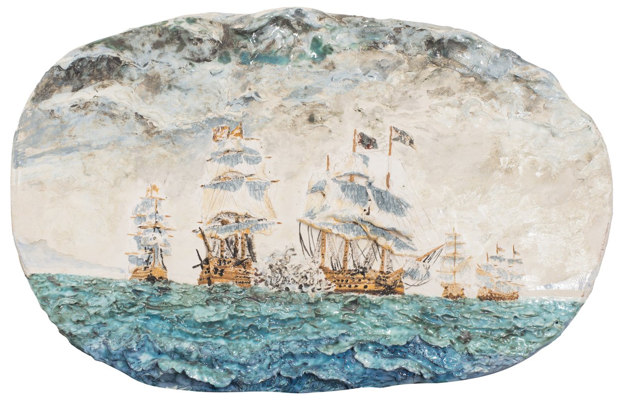 Schlacht von Trafalgar 1805, 1998 von Vincent Alexander Booth