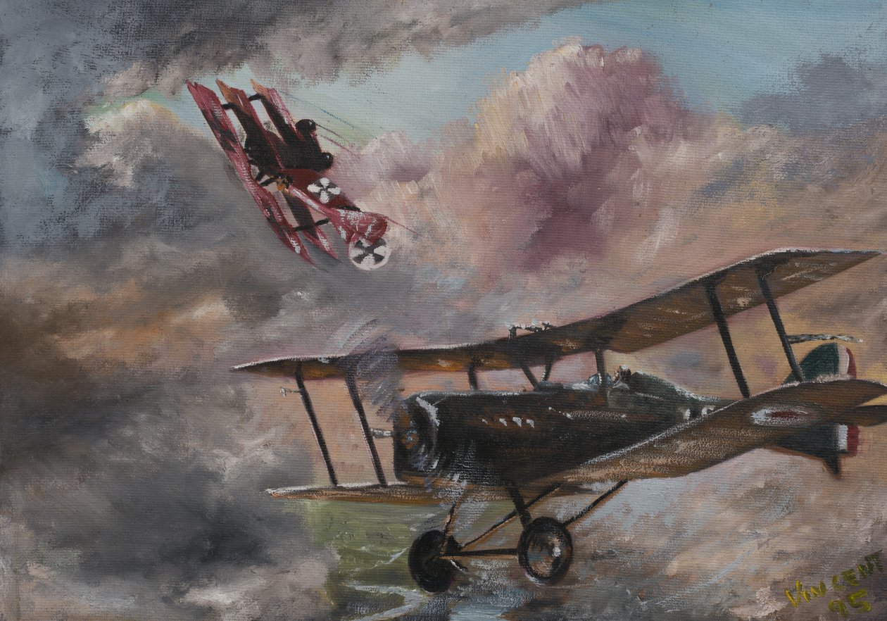Luftkampf 1917, 1995 von Vincent Alexander Booth