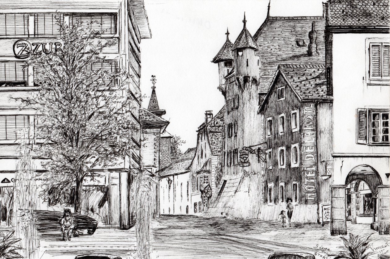 Sierre Schweiz, 2012 von Vincent Alexander Booth