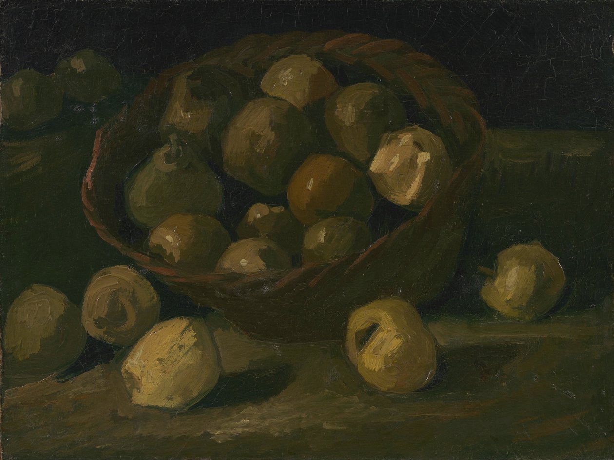 Korb mit Äpfeln von Vincent van Gogh