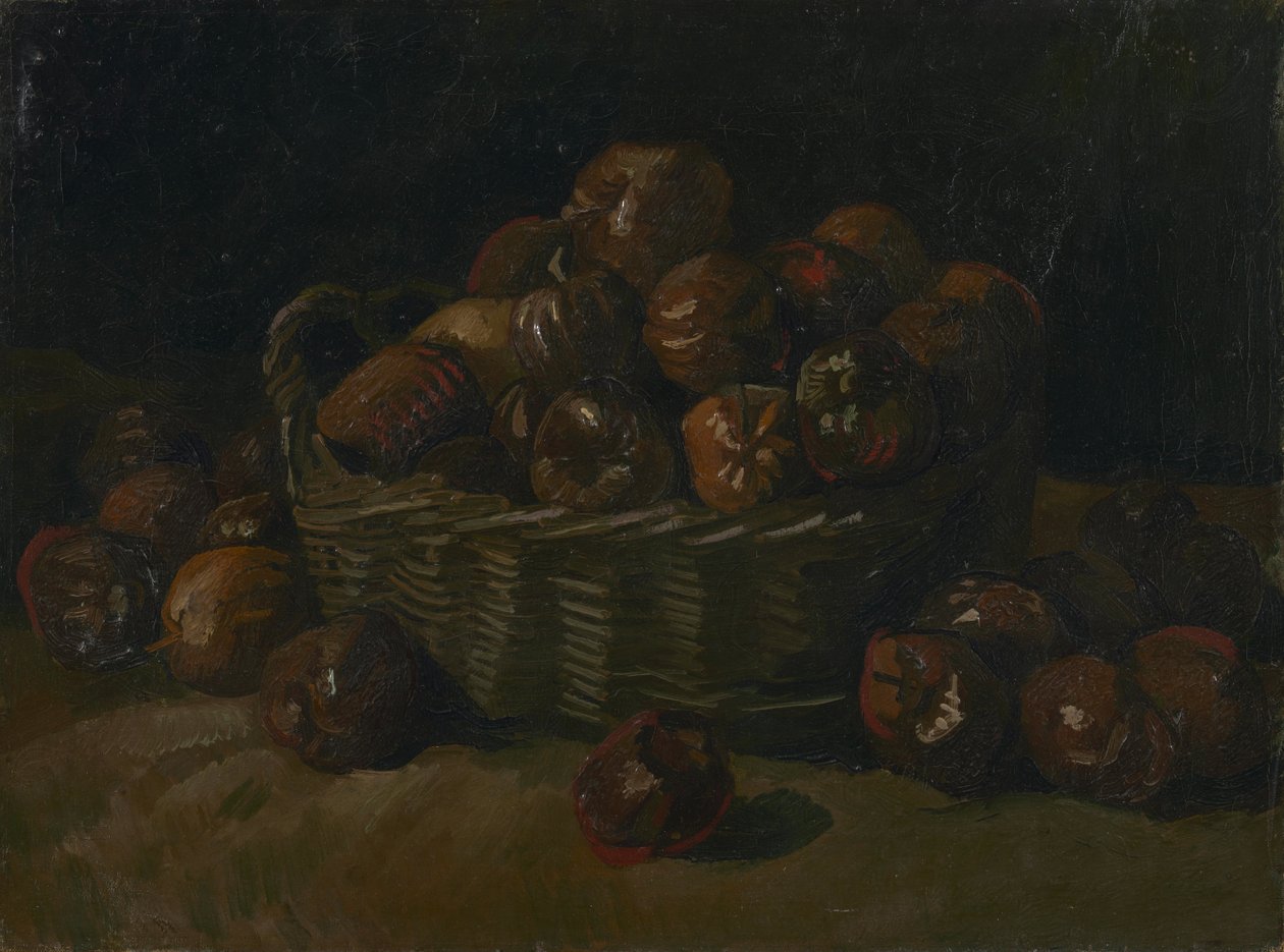 Korb mit Äpfeln von Vincent van Gogh