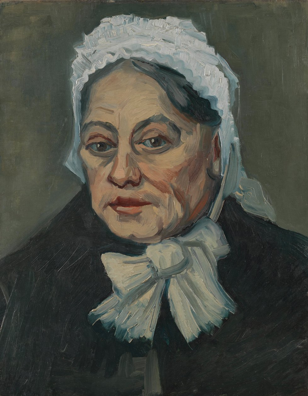 Porträt einer alten Frau von Vincent van Gogh