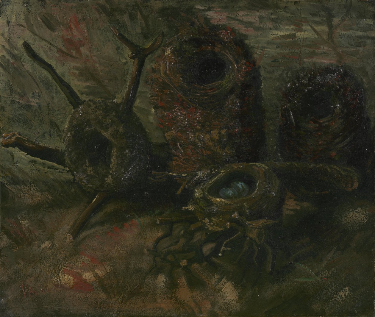 Vogelnester von Vincent van Gogh