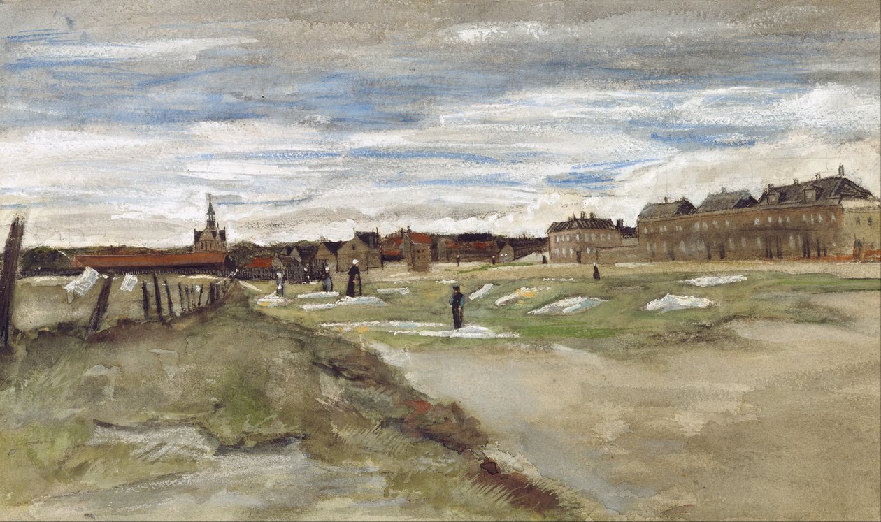 Bleicheplatz in Scheveningen von Vincent van Gogh