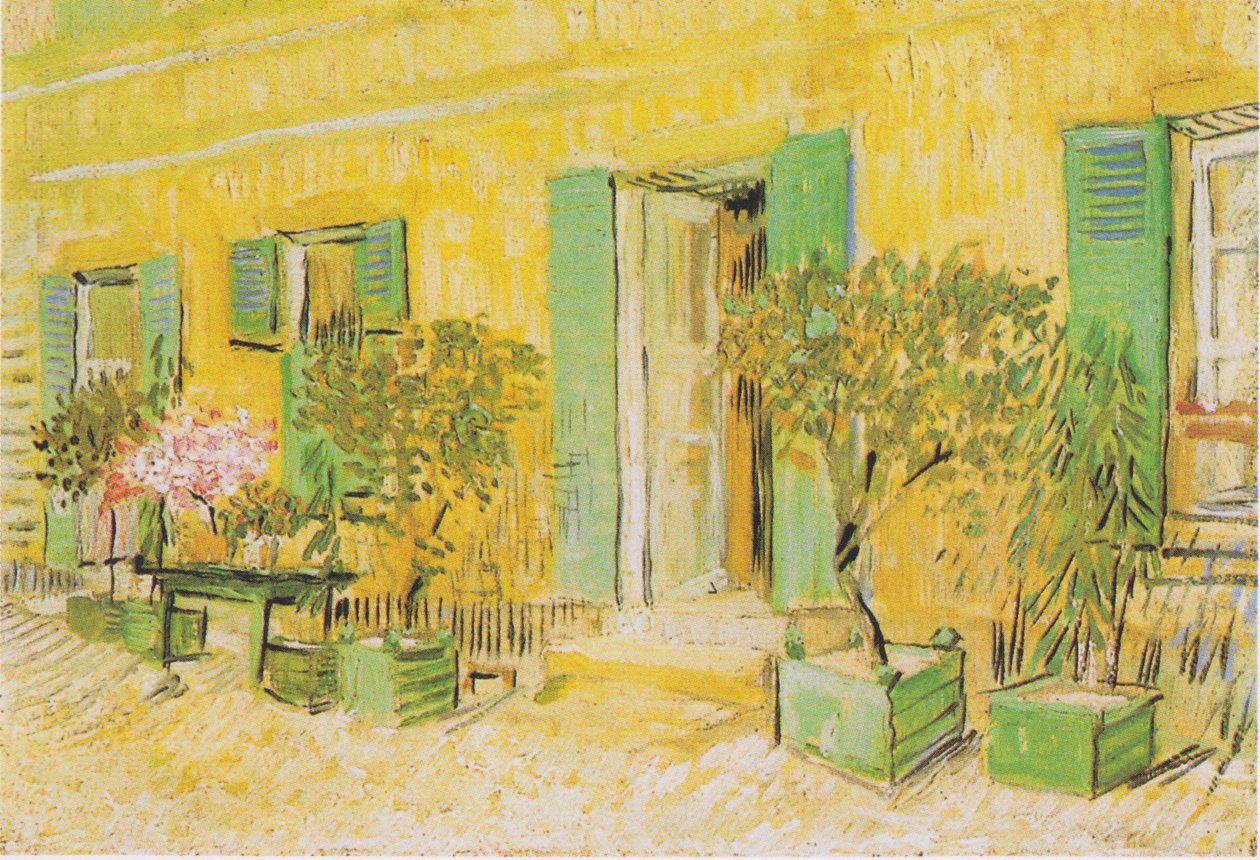 Eingang eines Restaurants in Asnières von Vincent van Gogh