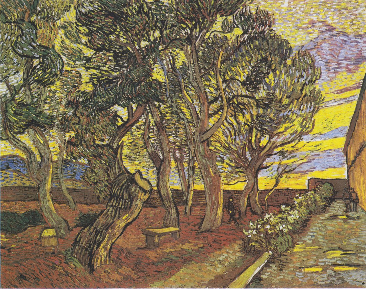 Garten des Hospitals Saint-Paul von Vincent van Gogh
