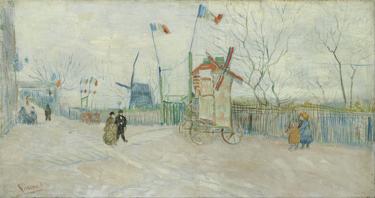 Impasse des Deux Frères von Vincent van Gogh