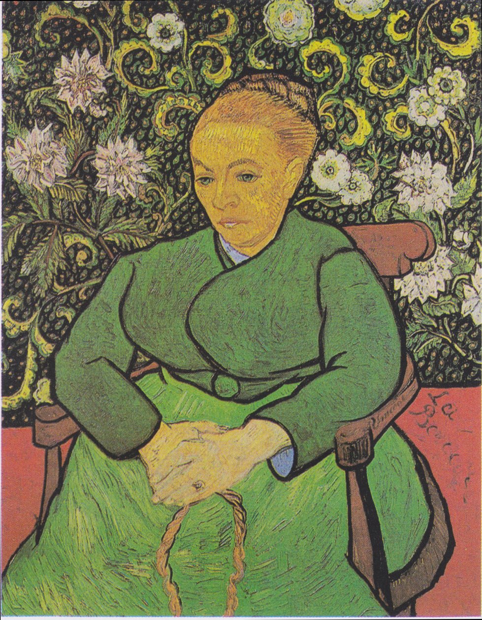 La Berceuse (Augustine Roulin) von Vincent van Gogh