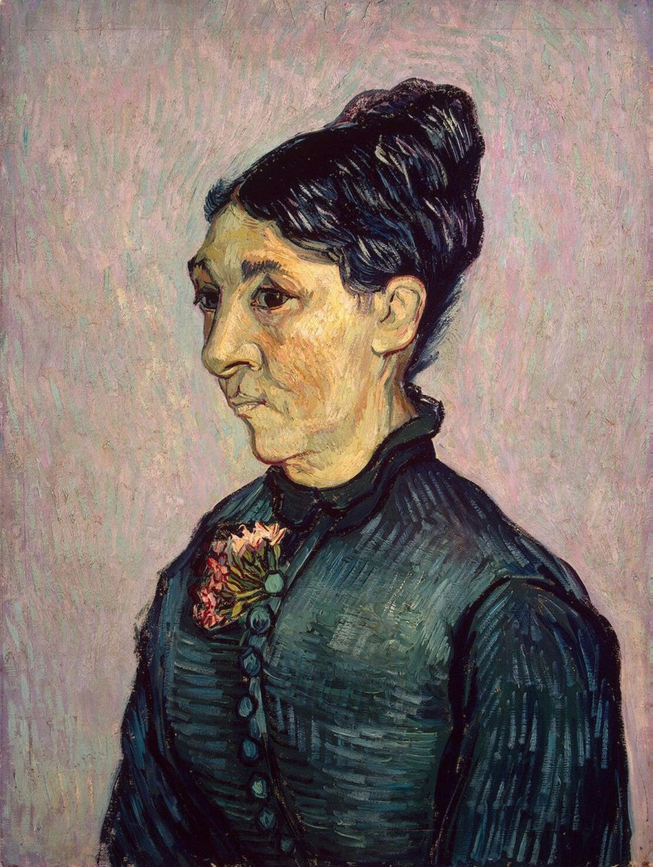 Porträt von Madame Jeanne Lafuye Trabuc, 1889 von Vincent van Gogh