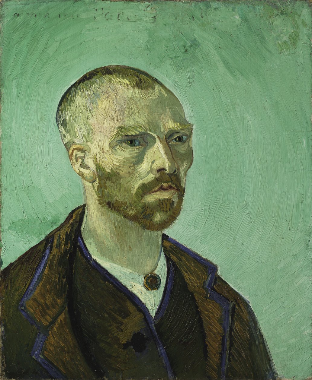 Selbstporträt gewidmet Paul Gauguin, 1888 von Vincent van Gogh