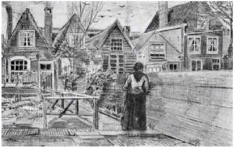 Siens Mutterhaus von Vincent van Gogh