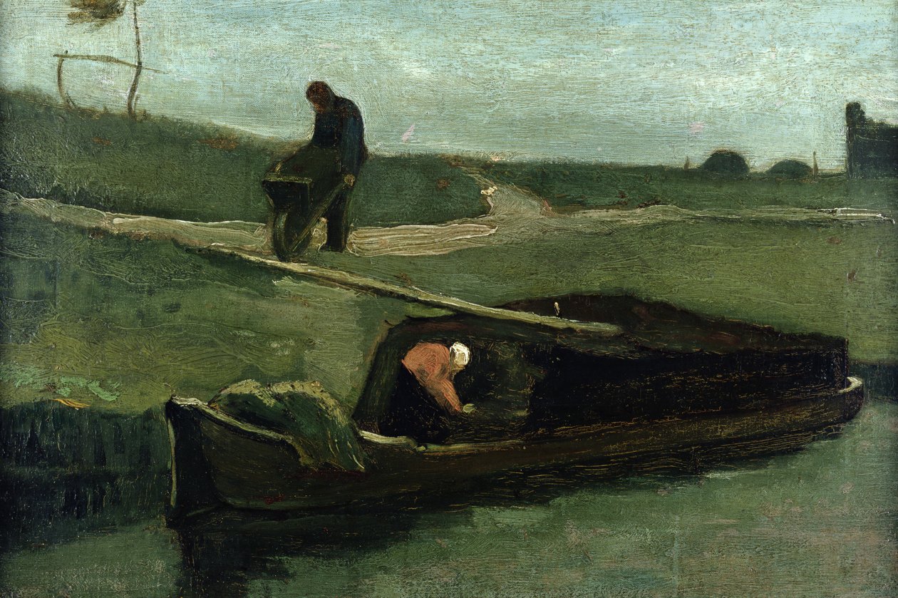 Das Torfboot, 1883 von Vincent van Gogh