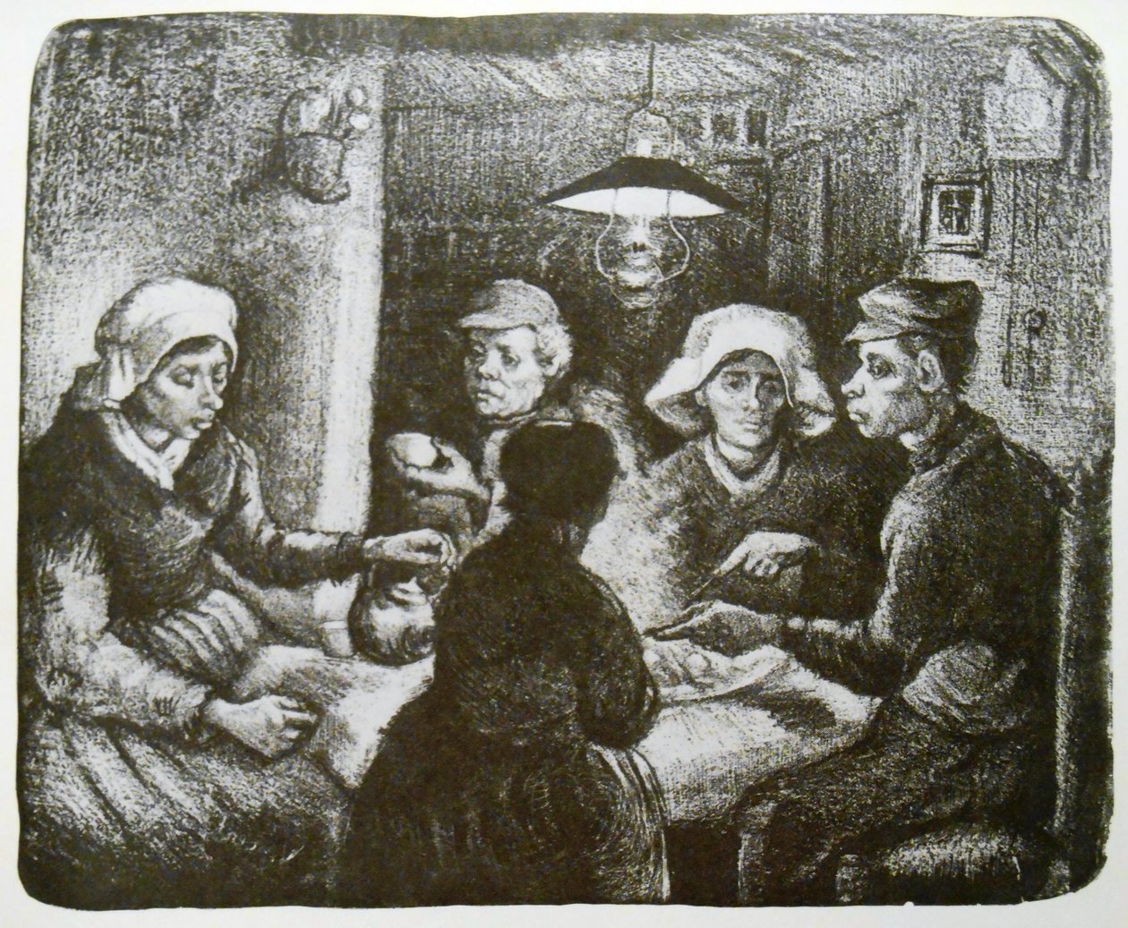 Die Kartoffelesser von Vincent van Gogh