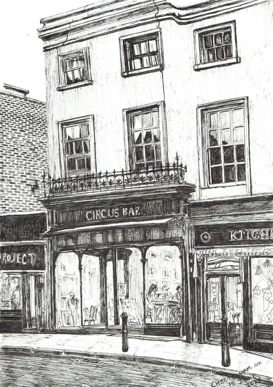 Cheltenham Spa, 2017 von Vincent Alexander Booth