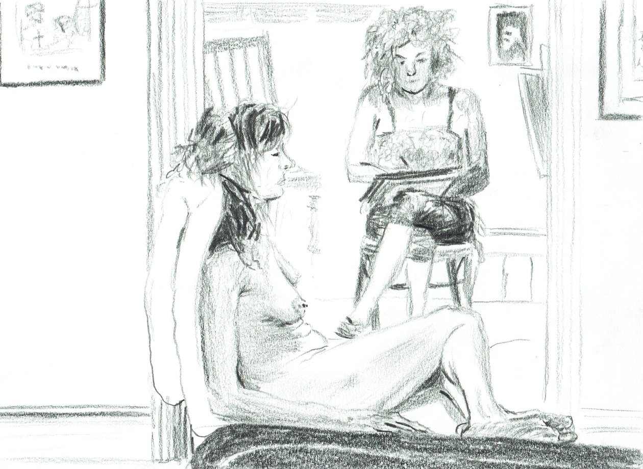 Abendmodell, 2012 von Vincent Alexander Booth