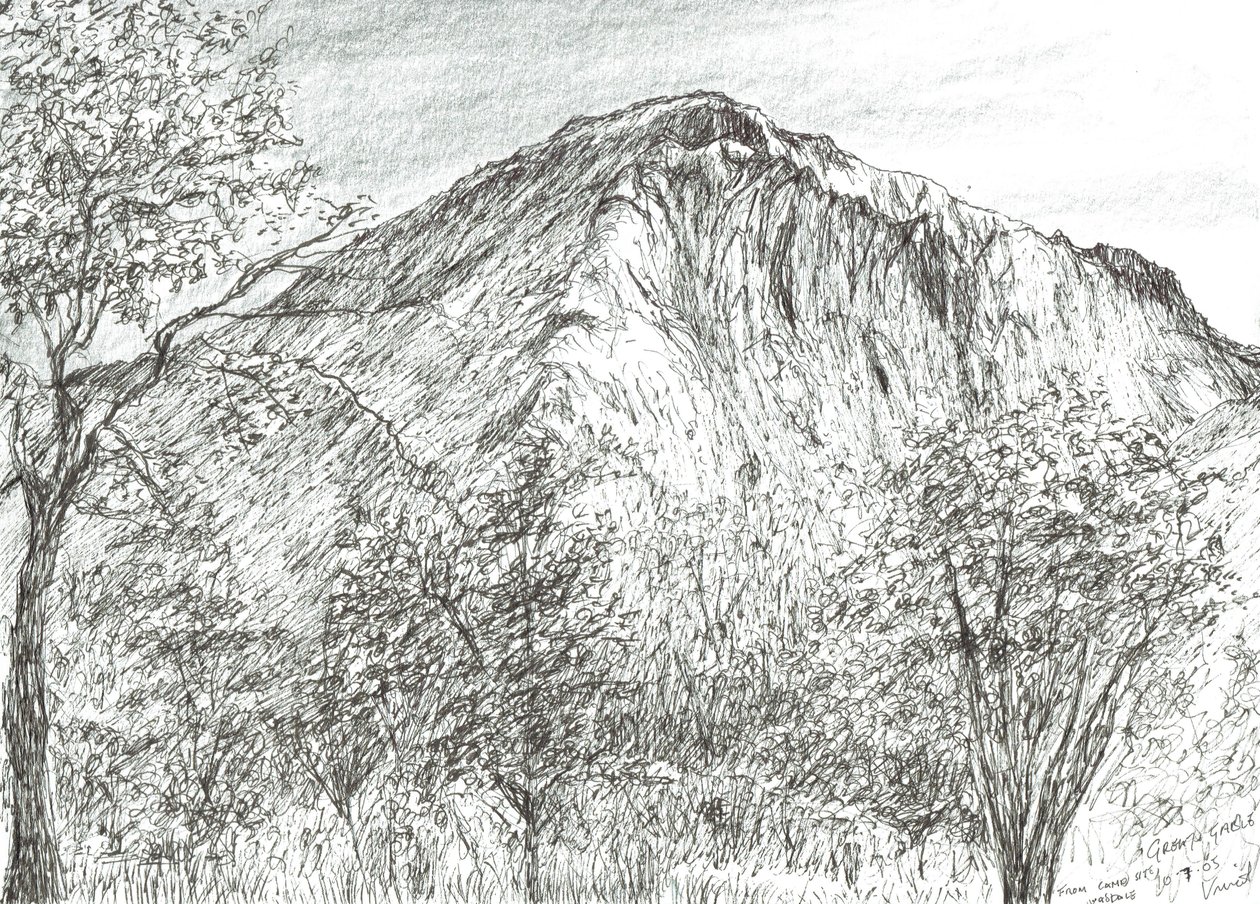 Great Gable von Vincent Alexander Booth