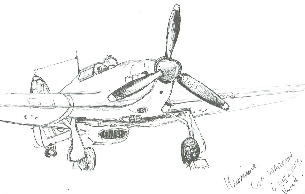 Hawker Hurricane, 2013 von Vincent Alexander Booth