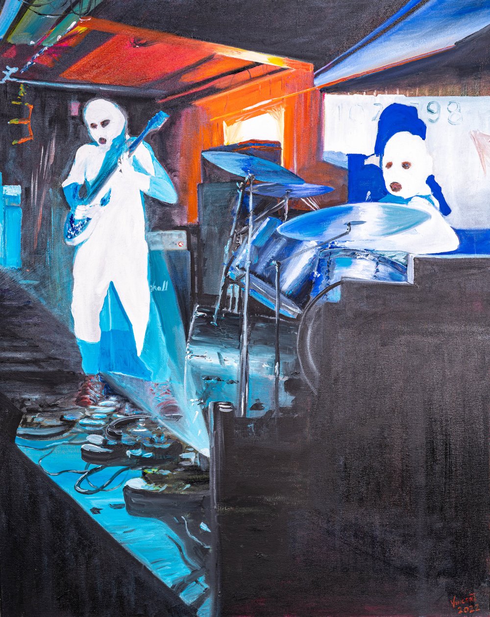 Manchester Binge, 2022 von Vincent Alexander Booth