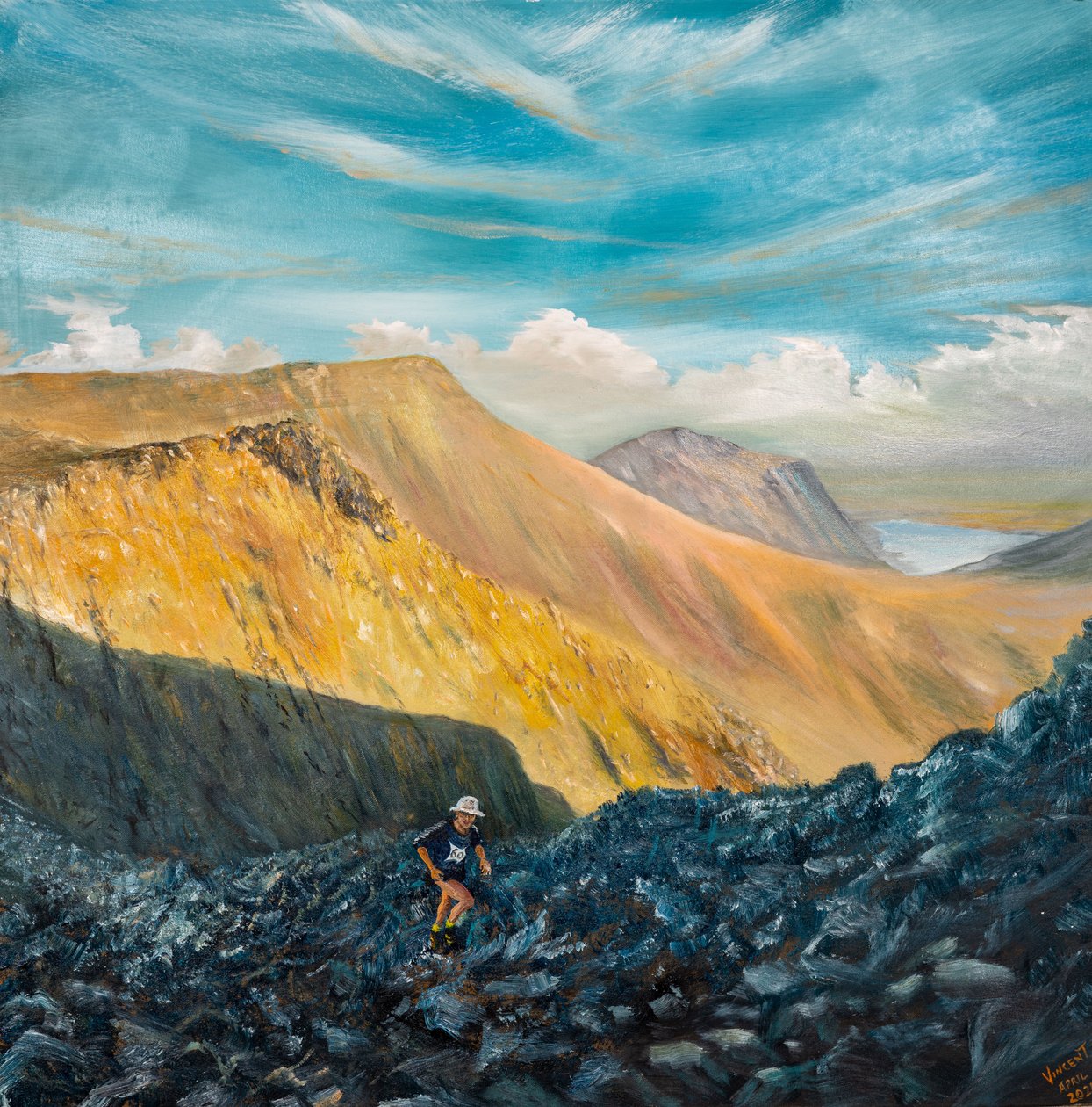 Bergfreiheit, 2024 von Vincent Alexander Booth