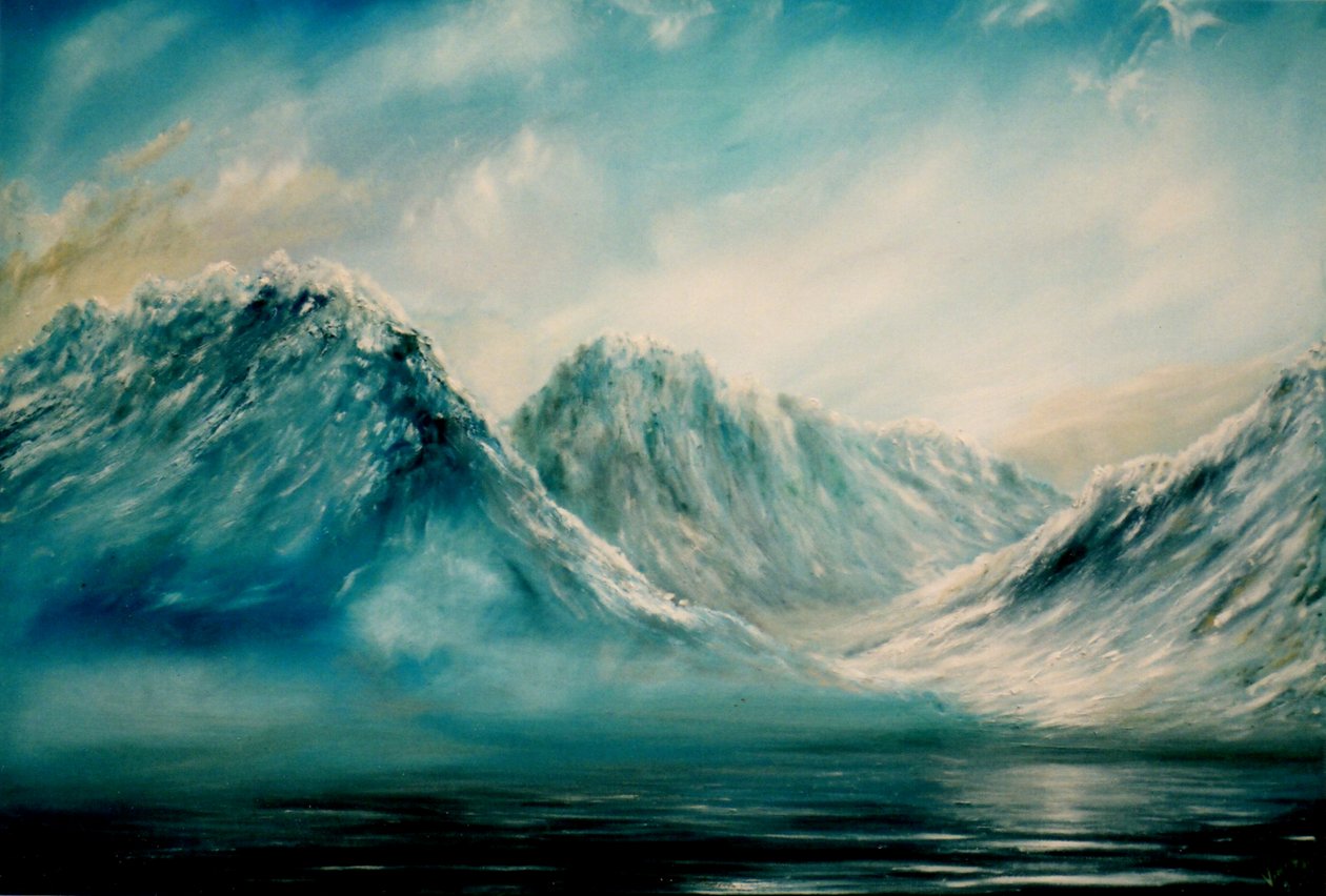 Berge an Seen von Vincent Alexander Booth
