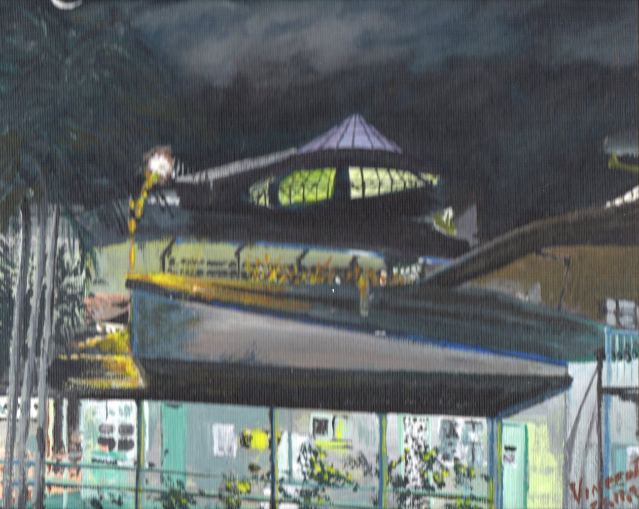 Nacht in Cairns von Vincent Alexander Booth
