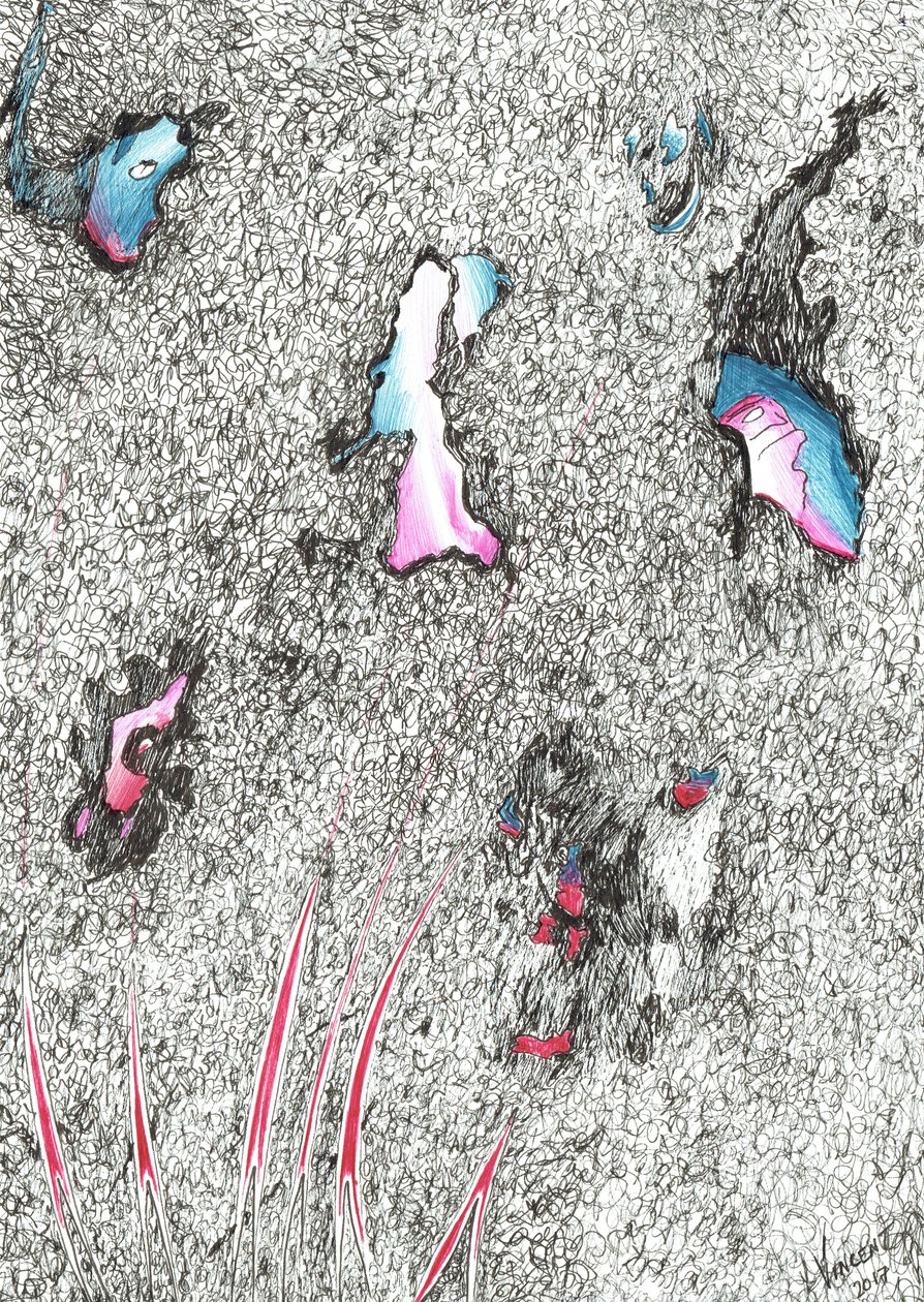 Bleichköpfe, 2017 von Vincent Alexander Booth