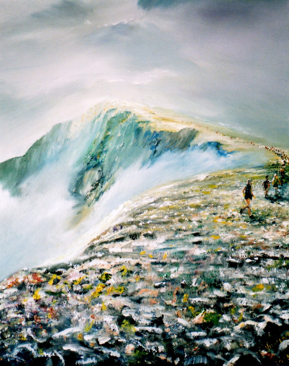 Sommerlauf auf Helvellyn, 2013 von Vincent Alexander Booth