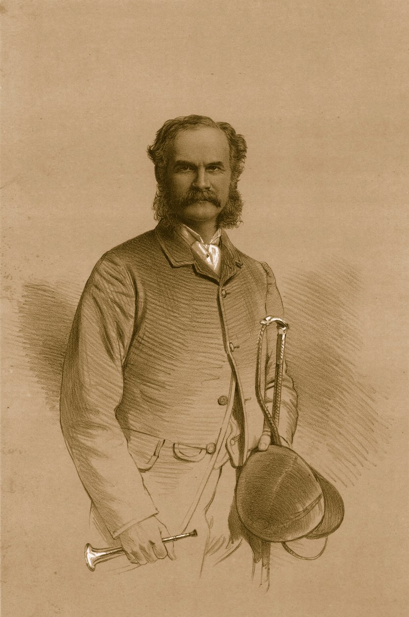 Oberstleutnant A.M. Calvert, 1879 von Vincent Brooks Day and Son