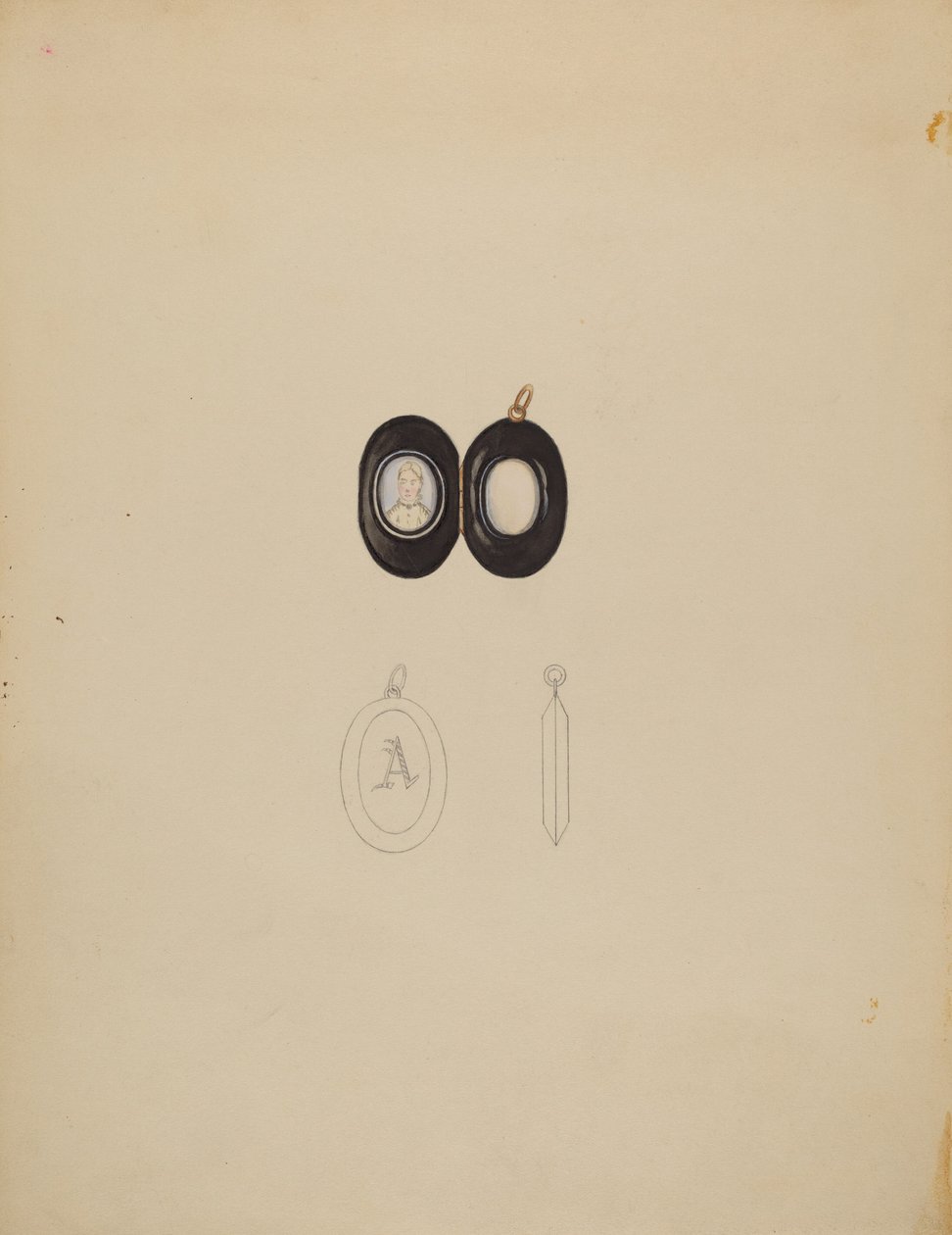 Medaillon von Vincent Burzy