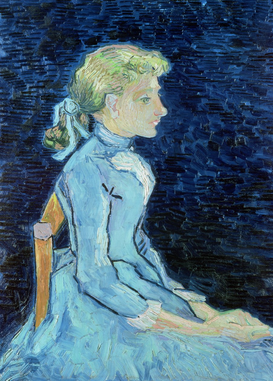 Adeline Ravoux, 1890 von Vincent van Gogh