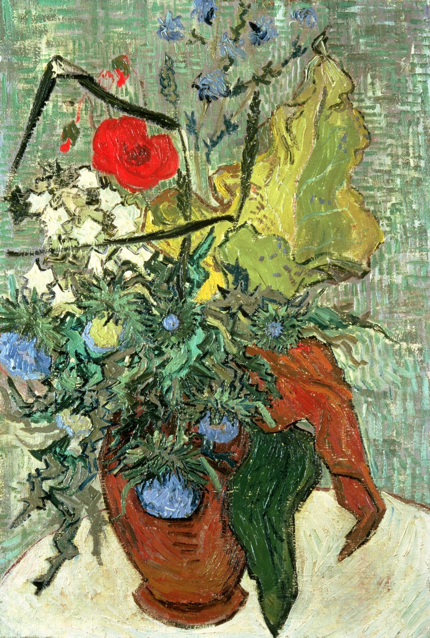 Blumenstrauß aus Wildblumen von Vincent van Gogh