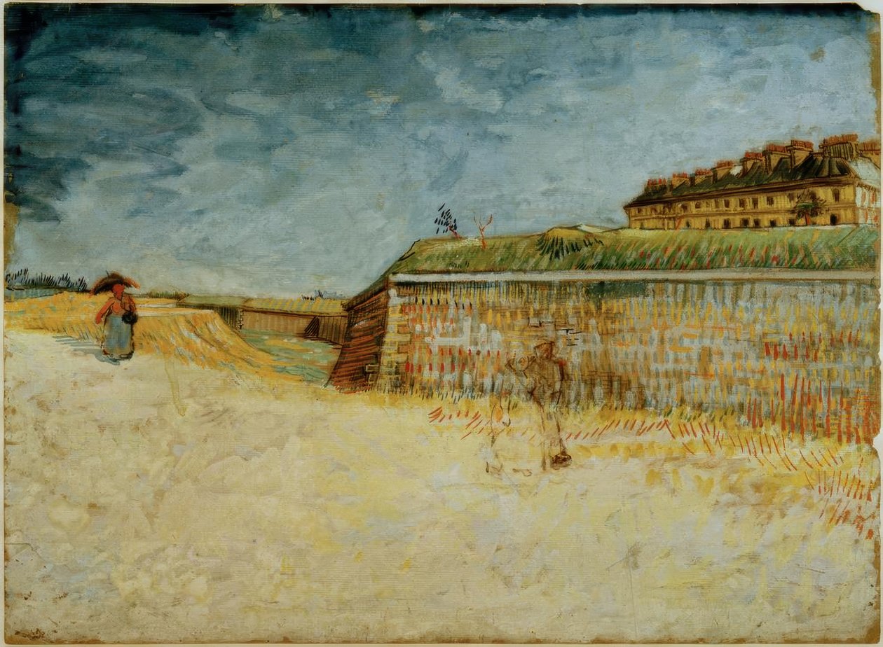 Die Festungswälle von Paris von Vincent van Gogh